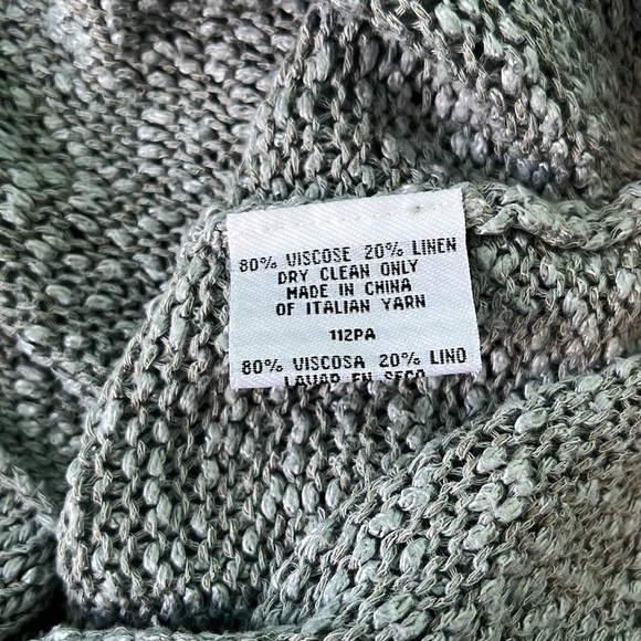 Eileen Fisher Funnel Neck Sweater size Medium - Picture 3 of 4